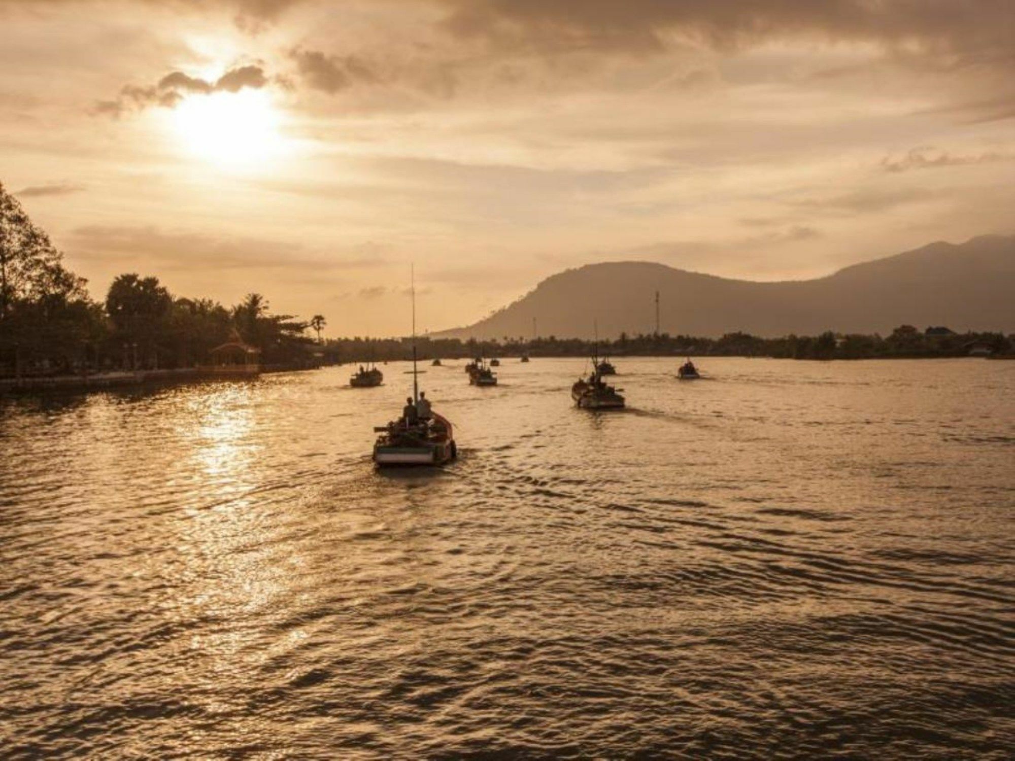 Champa Lodge Kampot Esterno foto