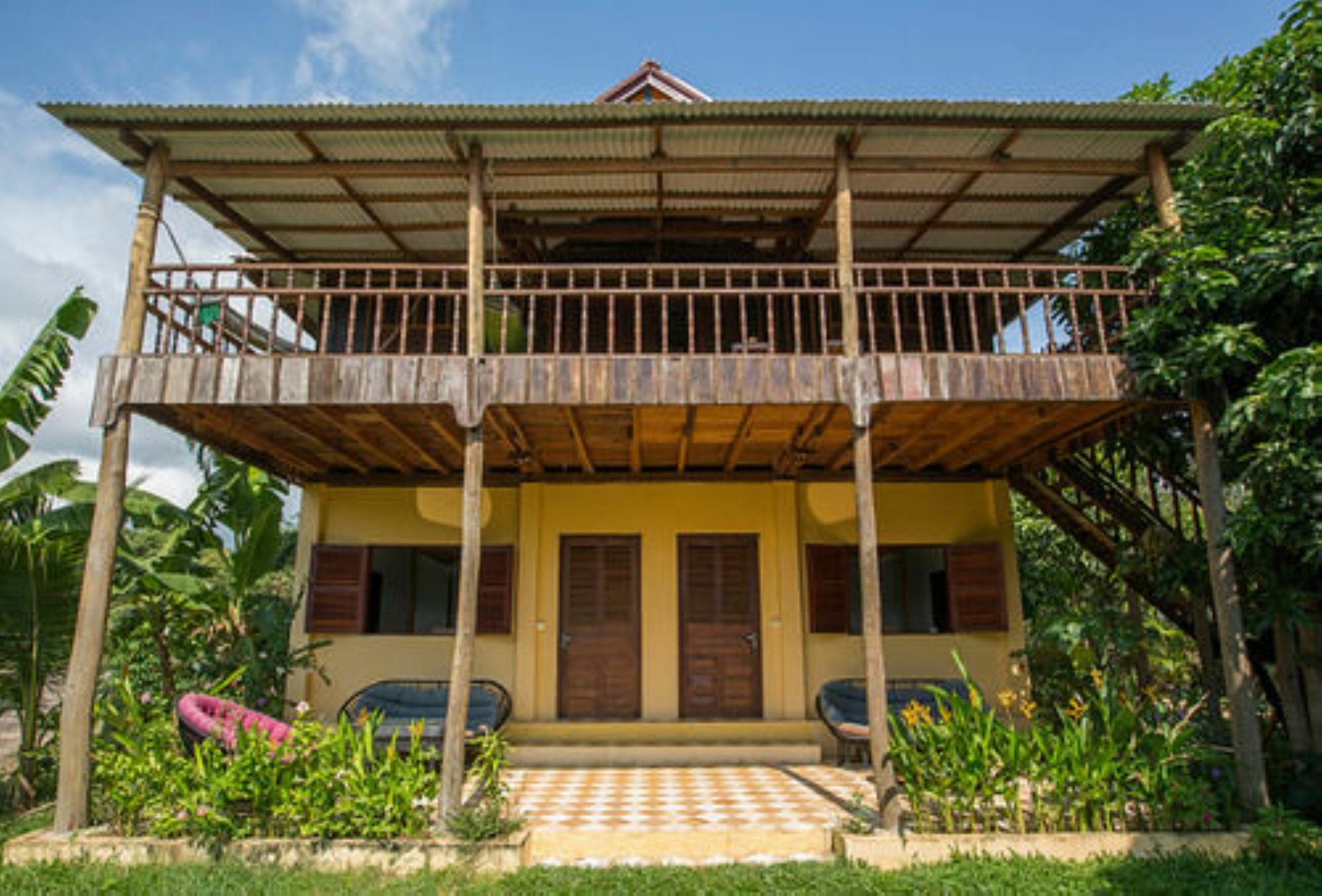 Champa Lodge Kampot Esterno foto